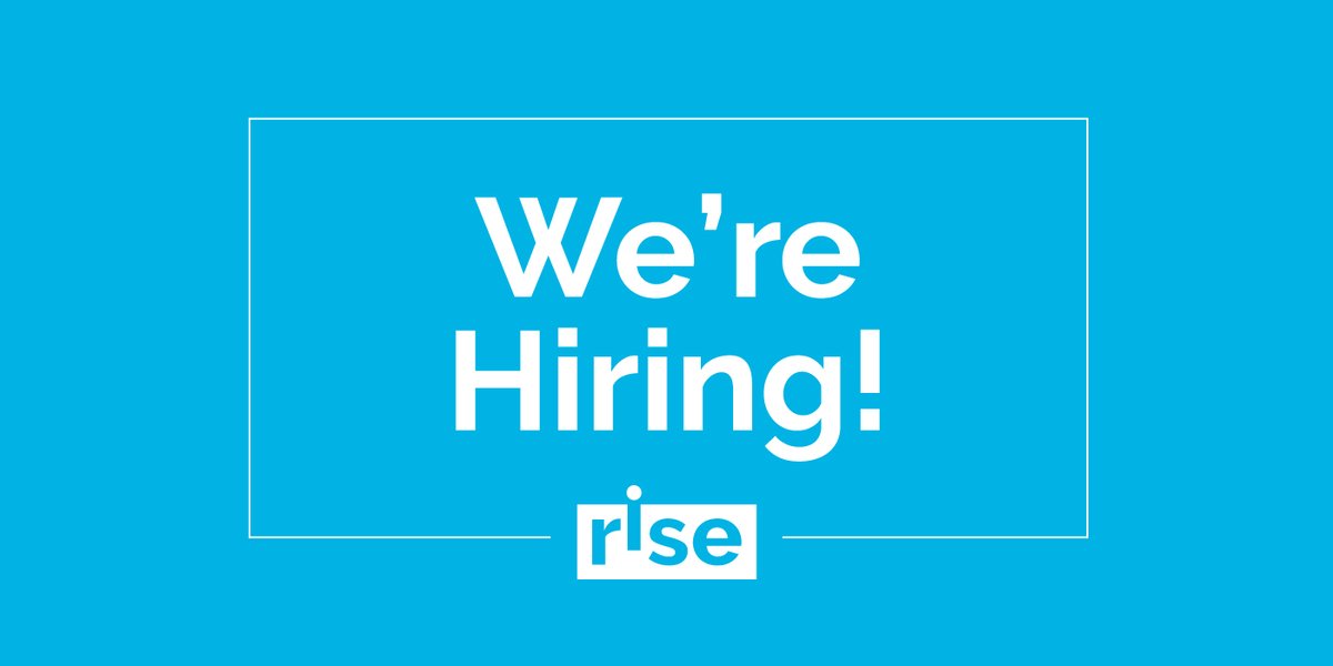 RiseHelps's tweet photo. Rise is hiring! 
Visit our Careers page to learn more about new opportunities: 

Training Programs Manager
Marketing &amp; Communications Officer

Learn more: https://t.co/RdkL3G9Fs8 
#risehelps https://t.co/zT0eeq6Lvf
