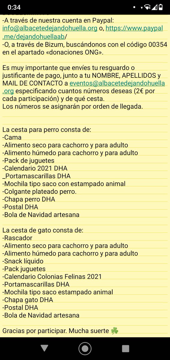 DejandoHuellaAB's tweet photo. #Albacete ¡PARTICIPA EN NUESTRO SORTEO DE NAVIDAD! Están en juego dos cestas para perro y gato. Tenéis la forma de participar en la siguiente captura. ¡Anímate! https://t.co/6aHmxWQIQY
