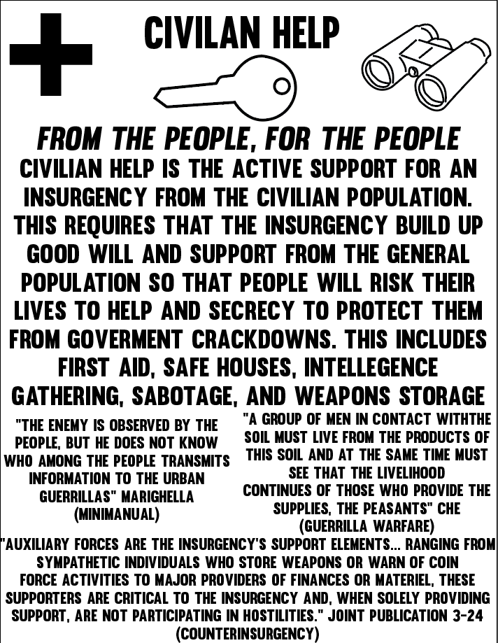 Civilian help