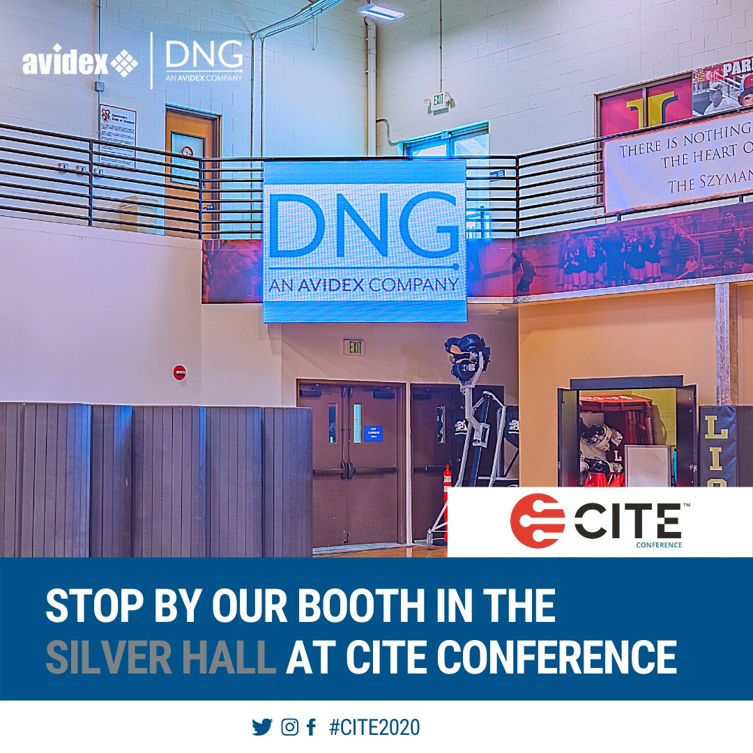 DNG_AV's tweet photo. Interested in indoor/outdoor media boards for your school/district? Visit our booth in the SILVER HALL at @CITE_EDU and chat with our technology experts. https://t.co/GW6pz4BKhZ  

#CITE2020 #CITE_EDU #k12sysadmin #edtech #innovation #technology #education #digitalsignage #media https://t.co/kcgGWFpaik