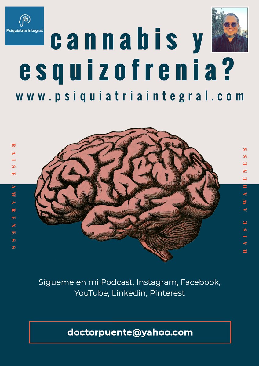 psiquiatria_mty's tweet photo. ¿El consumo de marihuana provoca esquizofrenia? https://t.co/tgCJG5bXua#terapiadepareja #psicoterapia #psiquiatria #psiquiatriaintegral #draaronpuente #psiquiatramonterrey #relaciondepareja #depresion #ansiedad #angustia #soledad #miedo #bipolar #limitrofe https://t.co/9wekilRJ3f