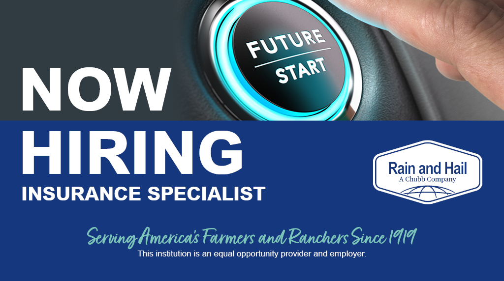 RHcropinsurance's tweet image. Want to learn the ins and outs of Rain and Hail? We are looking for eager, self-motivated individuals for our Insurance Specialist program. Learn more and apply at acetalent.taleo.net/careersection/…! #rainandhail #cropinsurance #jobopportunity #agriculture