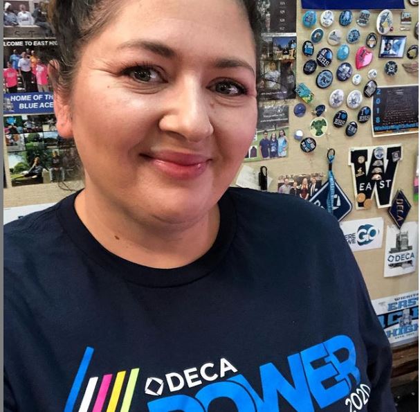 WEDECA's tweet photo. Day 20 of #DECAMonth: Shout out to DECA advisors

Mrs. Zimmerman and Mr. Reith work very hard to ensure that our DECA program at East High School is successful. They both show immense devotion to our DECA chapter and we can't thank them enough!

#WEDECA #WeDECATogether https://t.co/VXAFbVnRrM