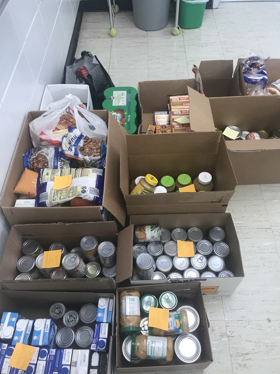 I am so proud to be part of the Patriot Family. The staff collected food to feed 10-12 families on Thanksgiving. Special thanks to Rays of Hope for donating turkeys. I am grateful to work at a school with such giving people. #patriotpride #community #giveback #theregional