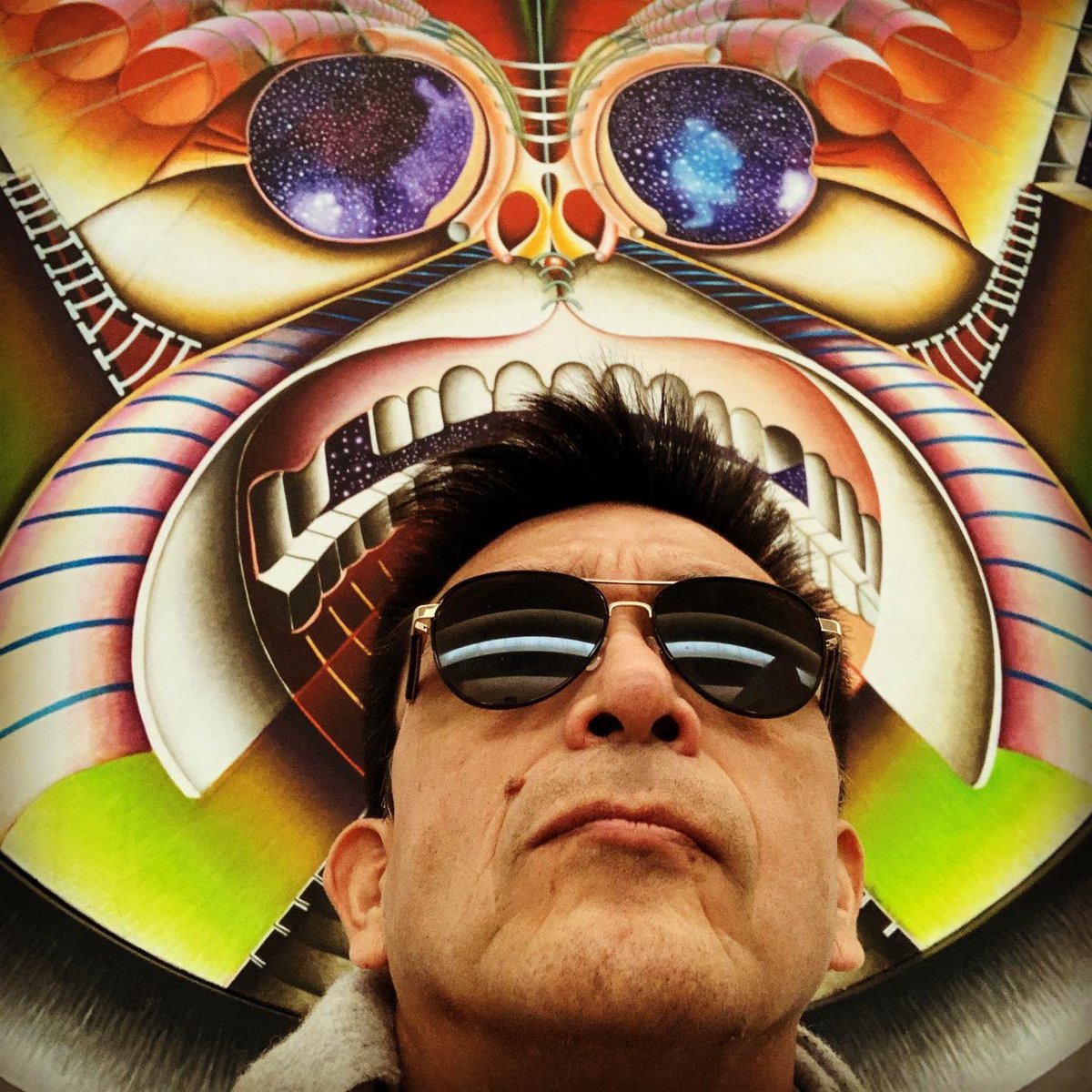 Librotraficante's tweet photo. I can’t believe my eyes.
Celebrating  “The Anguish of Being And The Nothingness of The Universe” by Marcos Raya at the @MFAH in the new Nancy and Rich Kinder Building. #ChicanoPower #ChicanoArt #Tejas #Tejaztlan, #Houston #Htown #Chicano #Librotraficante #LibrotraficanteNation https://t.co/7RmEH90p6X