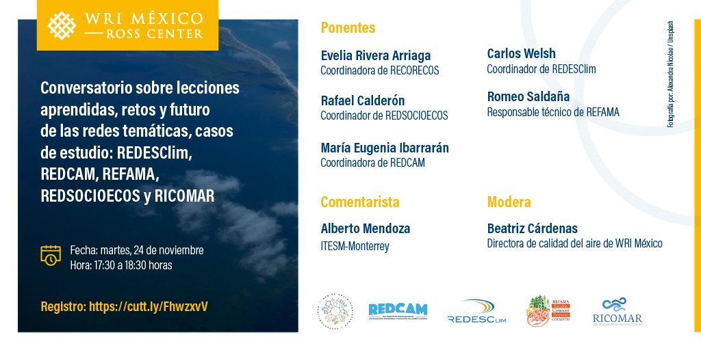 #Entérate Este espacio busca conocer algunas redes temáticas, aciertos y éxitos de las acciones que han llevado a cabo los coordinadores y/o miembros de comités técnicos académicos 

📌24 de noviembre
⏰17:30-18:30 hrs

Únete 👉bit.ly/2IWNukU