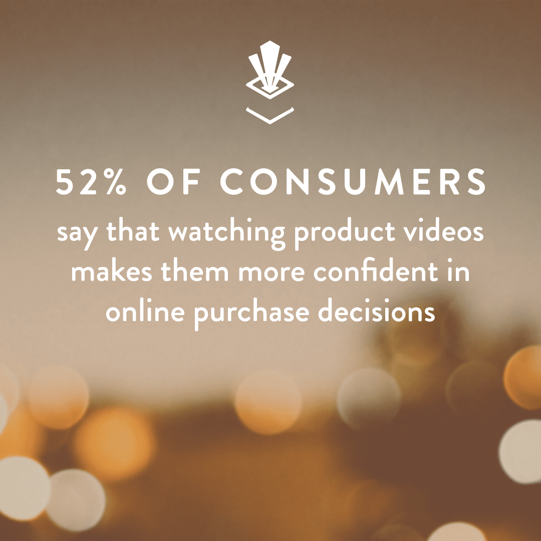 designshopp's tweet photo. Video continues to trend up 📈 and with good reason - a well produced video can answer your customers' most pressing questions and doubts, leading to a more informed purchase decision and less dissatisfaction with their purchase. ✅ #happycustomer #happycompany⠀ https://t.co/QMQ6unePe8