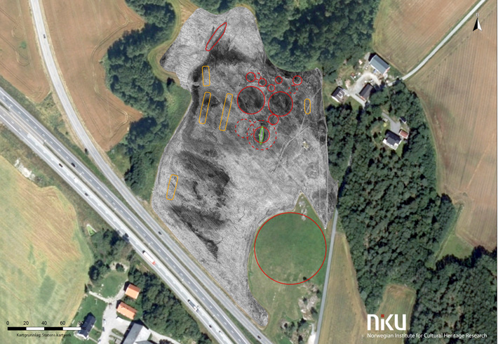 A ground-penetrating radar survey of the area surrounding a poorly preserved Viking ship burial in Norway discovered in 2018 has revealed the remains of an additional 13 burial mounds. 

archaeology.org/news/9204-2011…