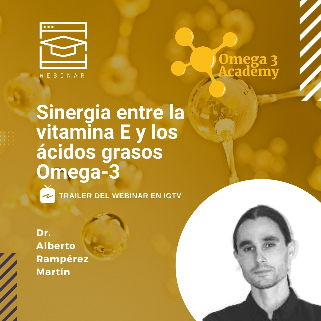 omega3academy's tweet photo. El Dr. Alberto Rampérez Martín nos comparte su ponencia "Sinergia entre la vitamina E y los ácidos grasos Omega-3" en el portal de formación de Omega3academy.
La próxima semana, webinar completo.

#omega3
#formacionomega3cademy
#acidosgrasos
#vitaminae https://t.co/4Z6NZ48bqN