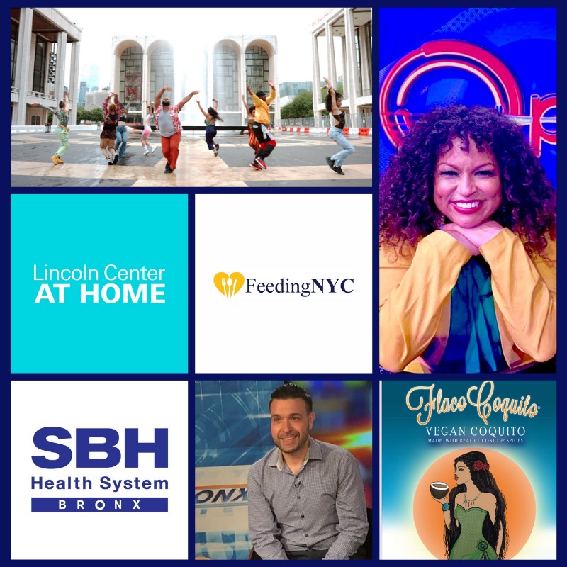 BronxnetTV's tweet photo. Tune in for OPEN BxRx with Host @RhinaValentin at 5PM on CH. 67/2133! Guests are Dr. Edward Telzak of @SBHBronx,  Aphrodite Mercado of @FeedingNYC, Owner Cynthia Sepulveda of @FlacoCoquito, Jordana Leigh at @LincolnCenter, Sports with @TheVoiceBobbyC, &amp; Alora Tonielle Martinez. https://t.co/C2w7soVKbr