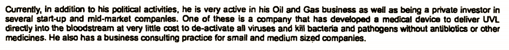 I did a little digging on Russell Ramsland. I can't find any information on his expertise on elections or security. He's a former Republican candidate. It gets pretty crazy. He's linked to that ridiculous "inject UVL" therapy suggested in one of those Covid press conferences.  https://twitter.com/jaketapper/status/1329806690015907841