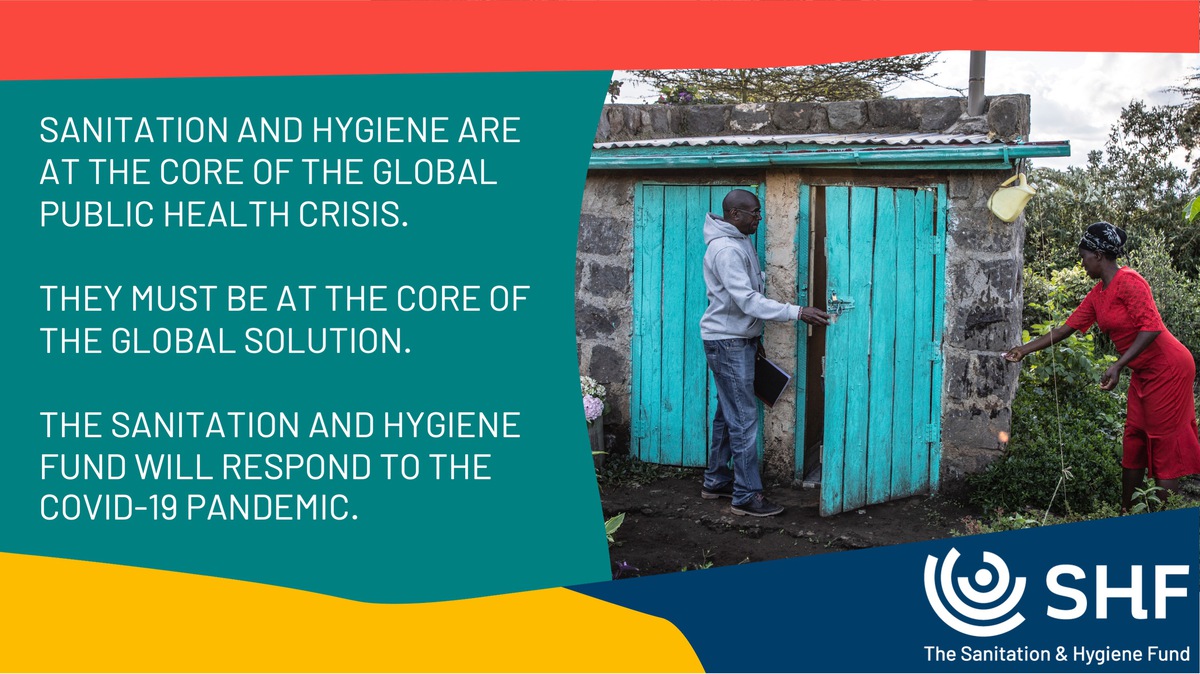 The #pandemic has shown us the essential role that #sanitation &amp; #hygiene play in stopping the spread of disease.

It's essential that we make sanitation &amp; hygiene for all a reality. At home, at school, in health care.

#SHFLaunch