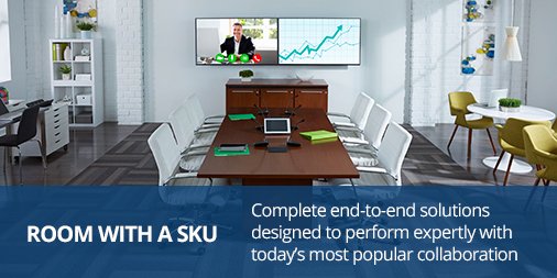WESCObroadcast's tweet photo. Meeting the varying needs of business #collaboration: With 'Room with a SKU', all your required components arrive in one, easy to deploy shipment – whether it's software, hardware, support, and even the furniture! 

#CollaborationTools #avtweeps #WorkFromAnywhere #HybridMeetings https://t.co/Zp1UlZbK9m