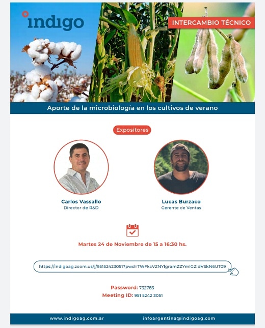 Expandi_T's tweet photo. No te lo pierdas! Te esperamos la semana próxima! 

#indigo
#microbioma
#agro
#Taller https://t.co/SbAhWb4nmw