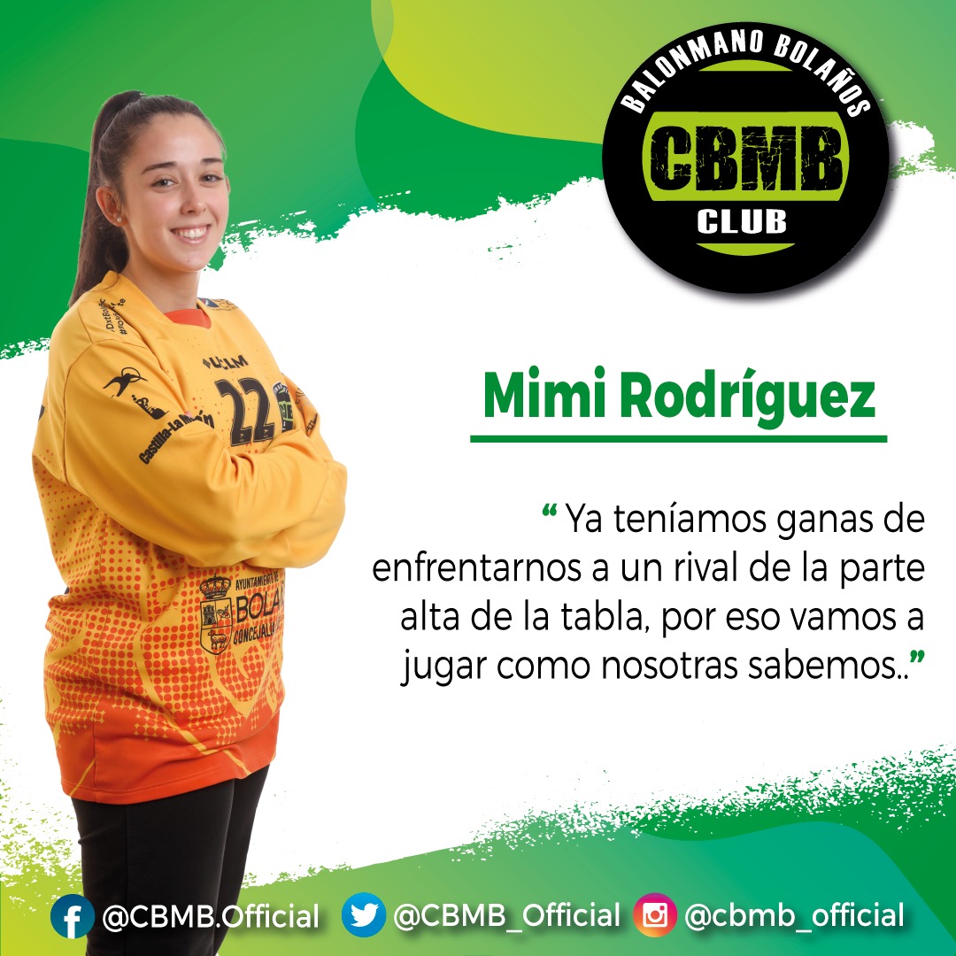 🧱🥅 El muro de nuestra porteria, <a href="/Miriam22rmm/">Míriam Rodríguez</a> está deseando que llegue el sábado para recibir al @iKasaBMMADRID y enseñarles de qué pasta estamos hechas en Bolaños🍝🤾