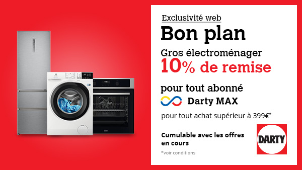 BonPlan | 10% de remise immédiate sur le gros électroménager pour tout abonnement*    fcld.ly/8ggyfwx