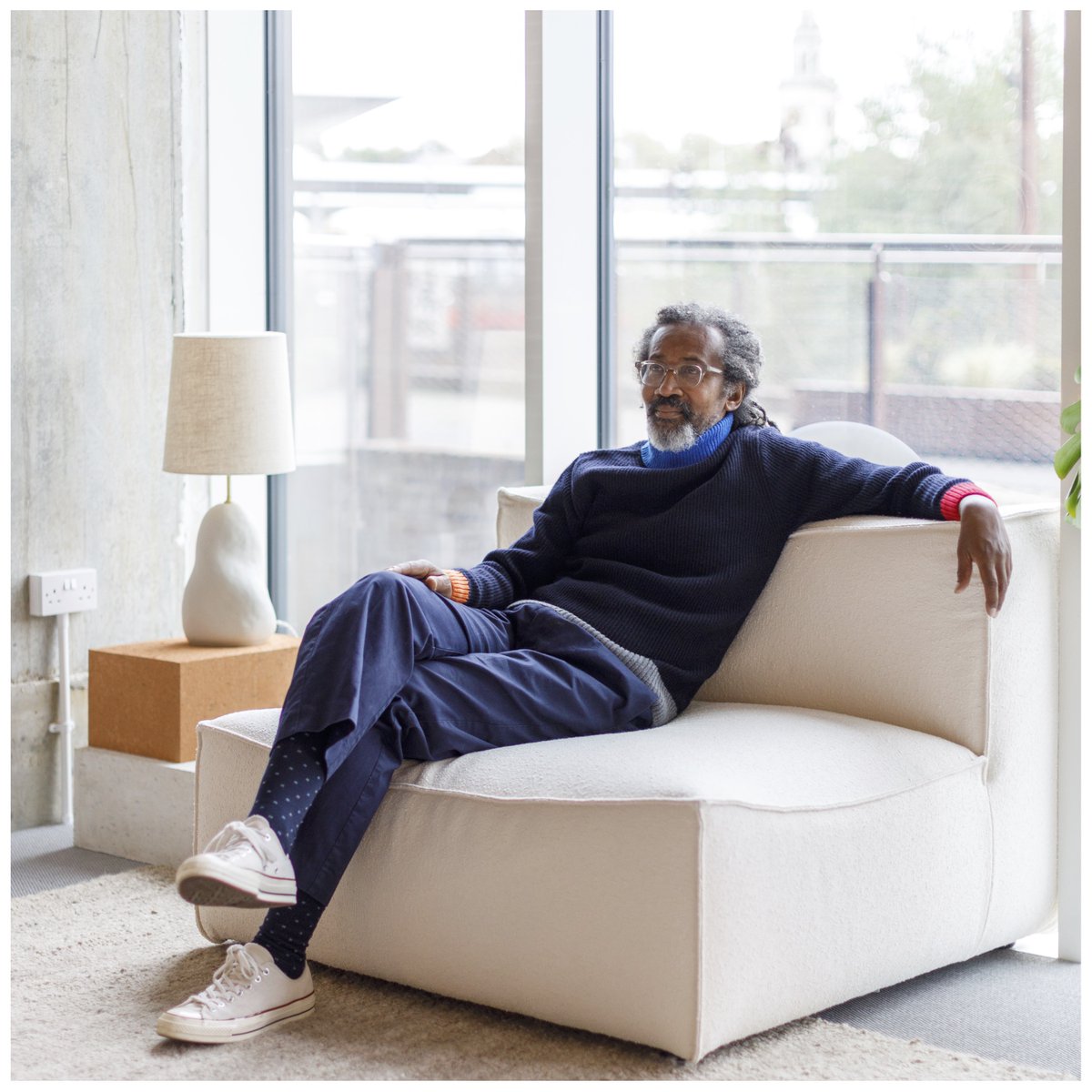 Everything we photograph Herbie in is selling fast... Coincidence? We think not...

Here he is in the Contrast Polo.