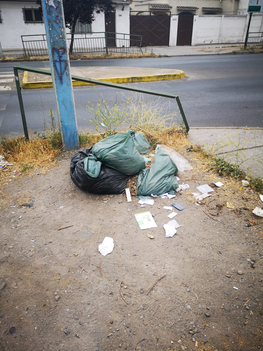 26_natacha's tweet photo. @Muni_Indep @Duranbaronti buenas tardes. Les escribo porque necesito que solucionen el problema de la basura que tiran los vecinos en la esq de Dgo. sta María con Soberanía. Ojalá le encuentren una solución a esto por favor!! Hoy paso el camión y no se la llevo otra vez. Saludos https://t.co/g42FH2NJWi