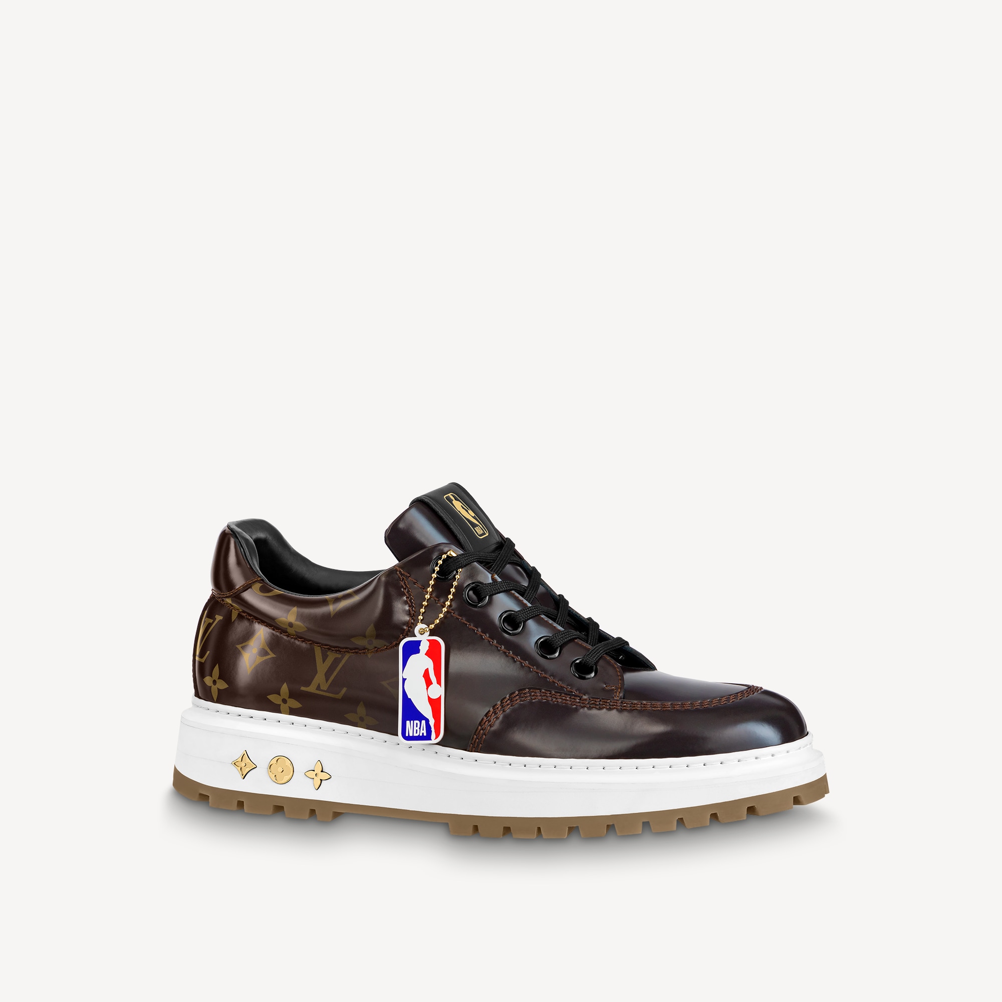 Darren Rovell on X: NBA x Louis Vuitton collab items: Ankle Boot ($1,390)  Abbesses Derby Shoe ($1,180) Flask Holder ($2,360) Christopher Soft Trunk  ($5,350)  / X