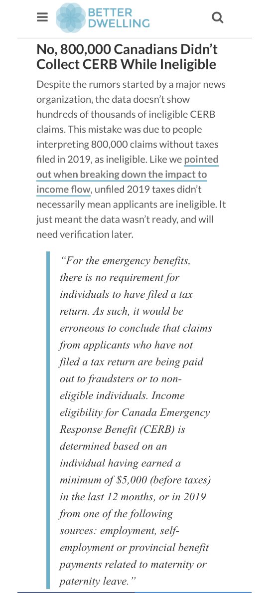 Revenue Canada had to come out to dispel this false claim levelled by  #PostMedia &  #CPC. This is also the  #CPC plan to take power, with the aid of US hedge-fund controlled Postmedia & other propaganda outlets, sow division via disinformation & propaganda.  #cdnmedia  #cdnpoli