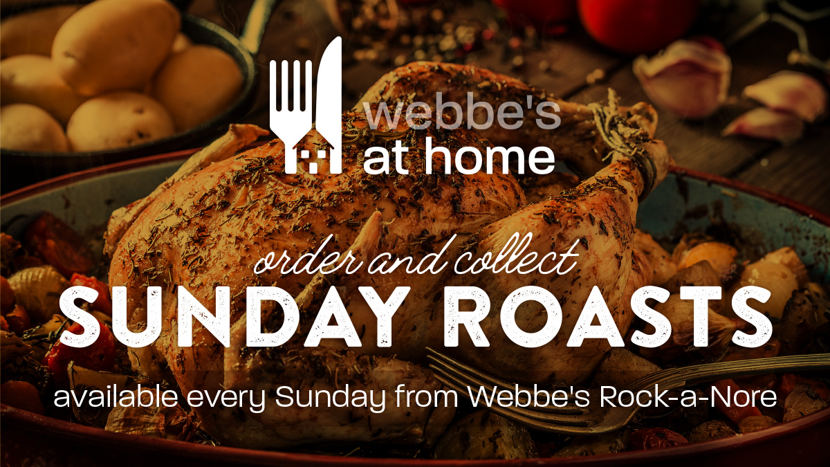 Don't leave it too late to book your £10 #sundayroast. Our menu and ordering details are available on our website www.webbesrestaurants, call 01424 721650 to order @Visit1066 <a href="/1066Tweets/">1066 Tweets</a> #toogoodtomiss #sohungry #lockdownlunch
