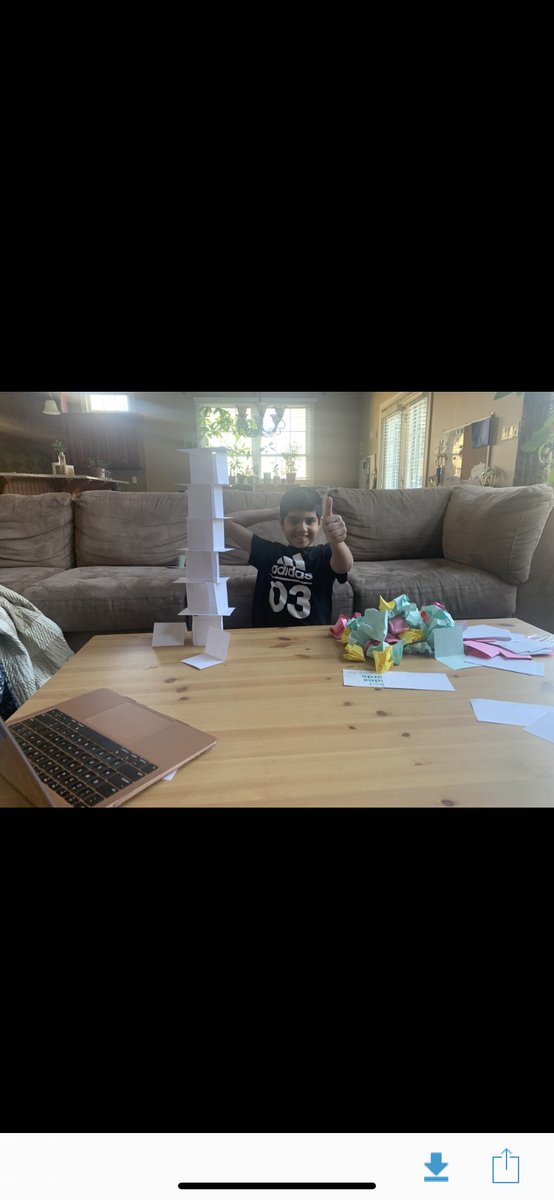 BeidelmanCet's tweet photo. STEM projects even with online students. This group of kids is special. WAY TO GO!!! https://t.co/6iTK2nR8Dt