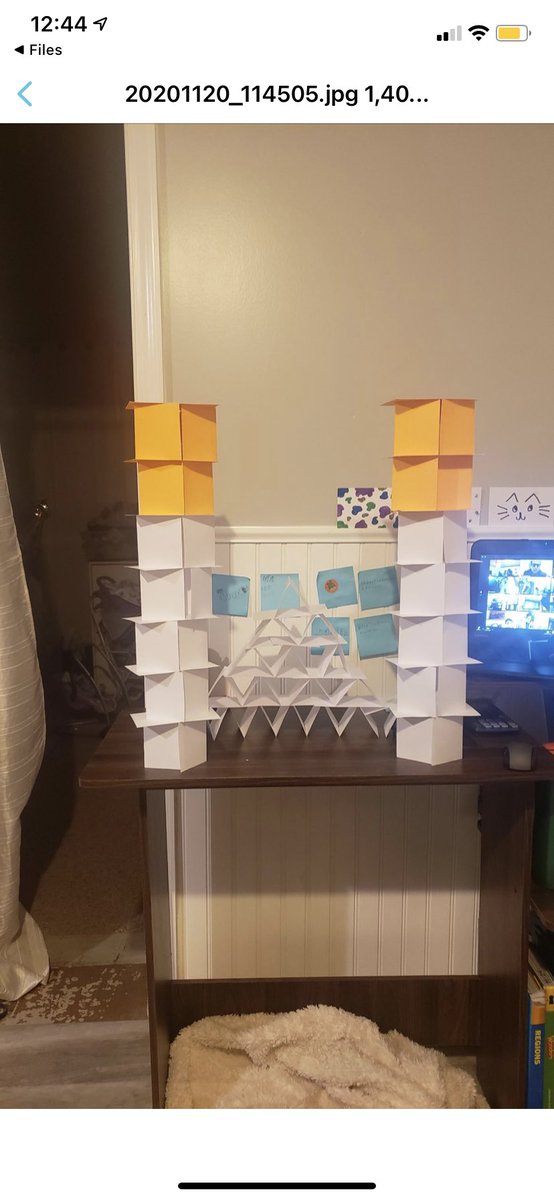 BeidelmanCet's tweet photo. STEM projects even with online students. This group of kids is special. WAY TO GO!!! https://t.co/6iTK2nR8Dt