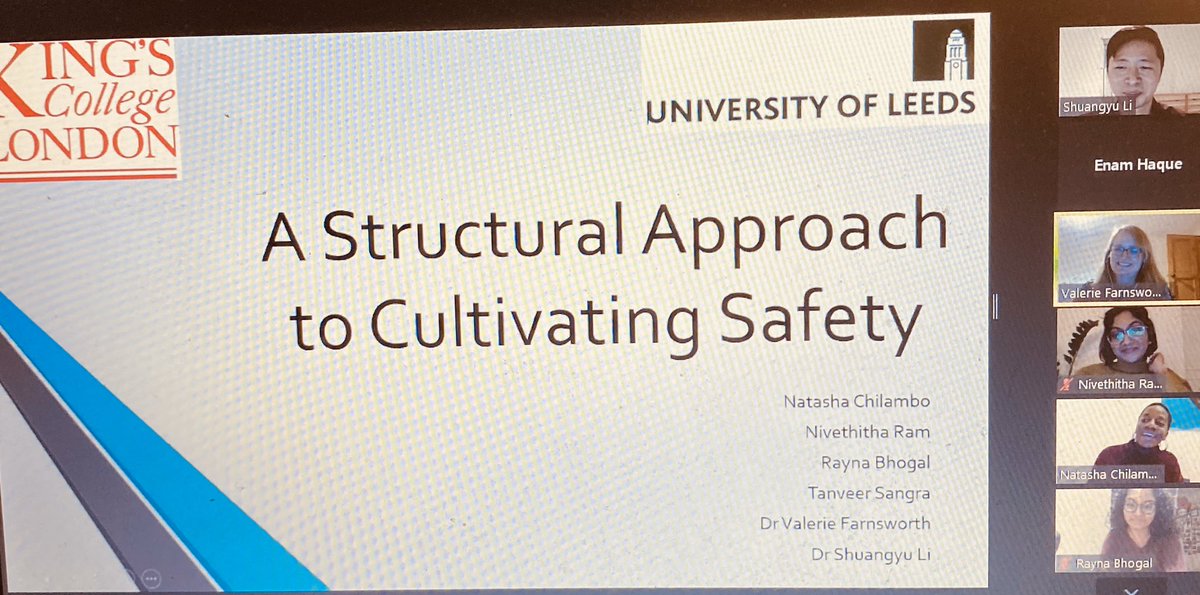 Really excited to have  @DIMAH_UK join us tonight. We share core principles of empowering our students to feel included in Medicine.Workshop covering the hidden curriculum & structural competence #WAMSWeek20  #WideningParticipation  @UniversityLeeds &  @KUMEC4KCL collaboration!