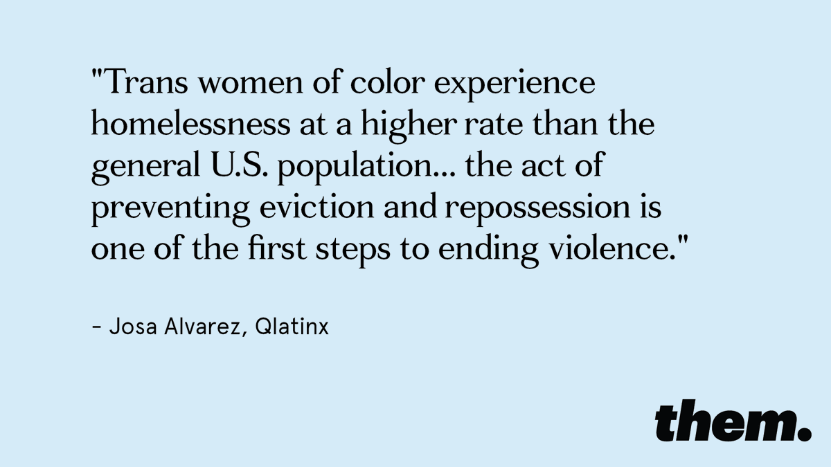 Contribute to Black trans womens' emergency housing funds.