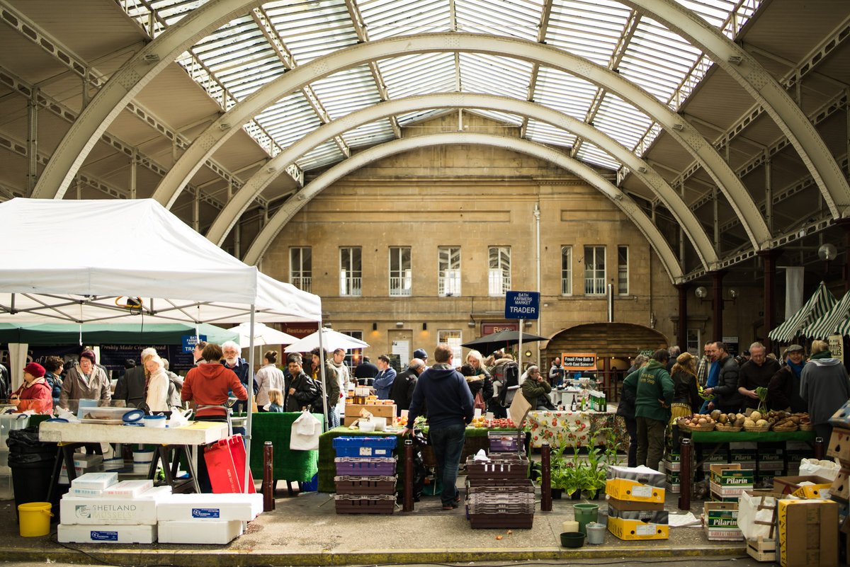 BathPizzaCo's tweet image. 👩‍🌾 Support Bath's economy and shop the @bathfarmersmar1 who are in the house every Sat from 8-1pm here @GPS_Bath 🙌 #ShopLocal 

✅ Incredible local produce
✅ Covid secure environment 
✅ Awesome local community vibe
✅ Alfresco, covered space
