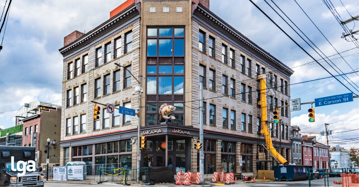 LGA_Partners's tweet image. The Nakama Building on Pittsburgh&apos;s South Side, is under construction! Working with Omega Building Co, we designed a renovation to the historic building&apos;s upper 3 floors to convert them into 23 apartments. Stay tuned for more!

#historicdesign #pittsburgh #pittsburgharchitecture