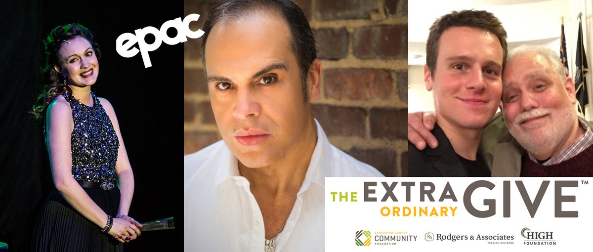 EPAC_theater's tweet photo. Maybe you saw them on EPAC stage, maybe on #Broadway Actors like @ccatwalker @EliseoNYEPAC &amp; #JonathanGroff are all beloved members of the EPAC Family. EPAC nurtures actors; help nurture the theater thru #ExtraGive #IGiveExtra 
https://t.co/GsBQx4P9YH https://t.co/wIbG8g12GS