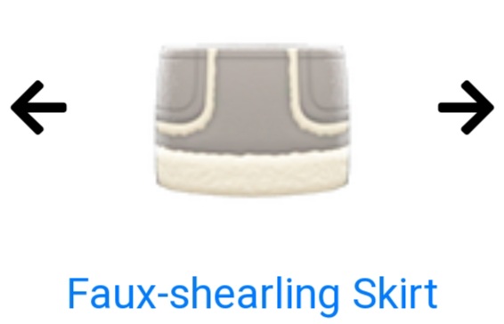 cupcakekid1243's tweet photo. Does anyone happen to have this skirt in gray? If so, I'd love to catologue it! I'll make sure to tip! #acnhtrade #acnhtrades #acnhtrading #dodocode #dodocodes #acnh https://t.co/x8KAHhzeUO