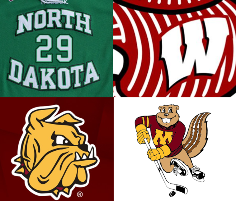 In many ways, eak WCHA really boils down to "The Big 4" (Minnesota, Minnesota-Duluth, Wisconsin and North Dakota) and the "Little 4" (Denver, Colorado College, Michigan Tech and Northern Michigan.) Yes, all of these are Division 1 teams. Let's focus on the Big 4.
