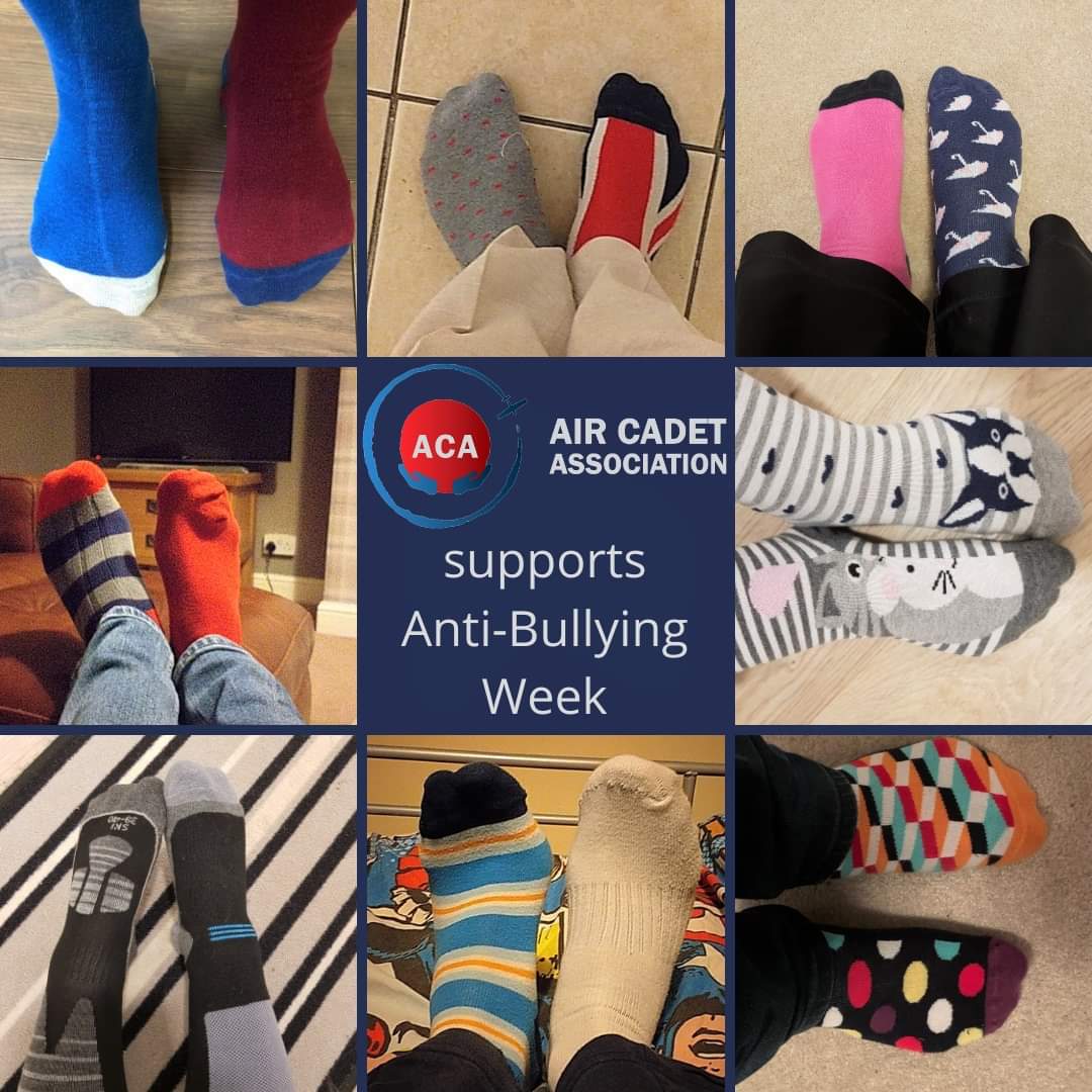 AirCadetAssoc's tweet photo. Who else has been supporting #Antibullyingweek2020 ?🧦 https://t.co/sCmBidcV5t