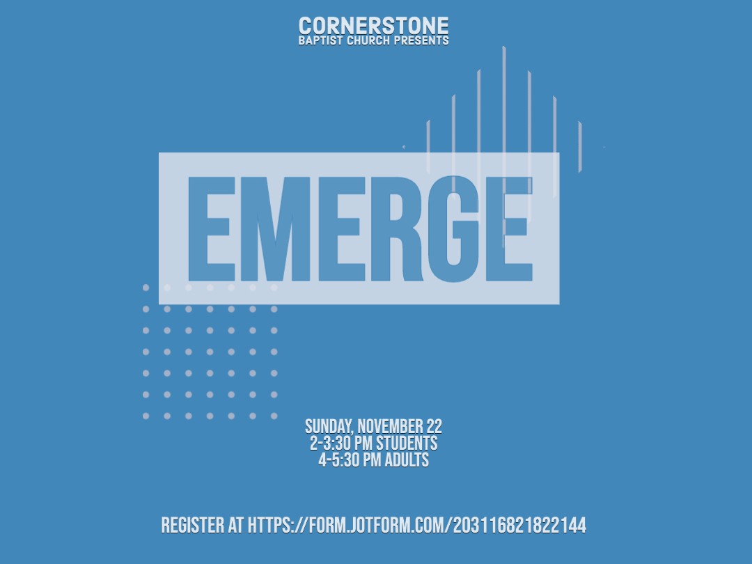 Cornerstone Baptist Chruch tweet media