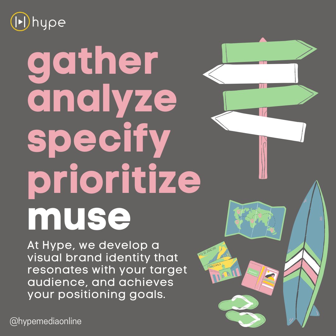 hypemediaonline's tweet photo. Once we know what business you are truly in and what message you want to convey, we do extensive research and decide how best to convey that message.
#hypemediaonline #branding #brandidentity https://t.co/FEnj7bvbFc