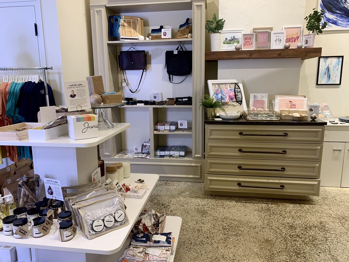 This week we were excited to bring Triangle Pop-Up's holiday store to 15 W. Hargett St. as part of programming storefronts with pop-up retail for holiday season. Activates downtown + gives small makers/retailers a chance to expand their sales. Stay tuned for more coming soon, too