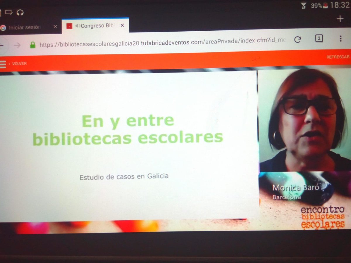 lemaga_be's tweet image. Inés Miret, e Mónica Baró presentan o informe &quot; As Bibliotecas Escolares de Galicia 2005-2020. Principais achegas e retos para os anos 20 do século XXI&quot; Unha análise necesaria. #EBEGA2020 @bescolaresgal #InésMiret #MónicaBaró