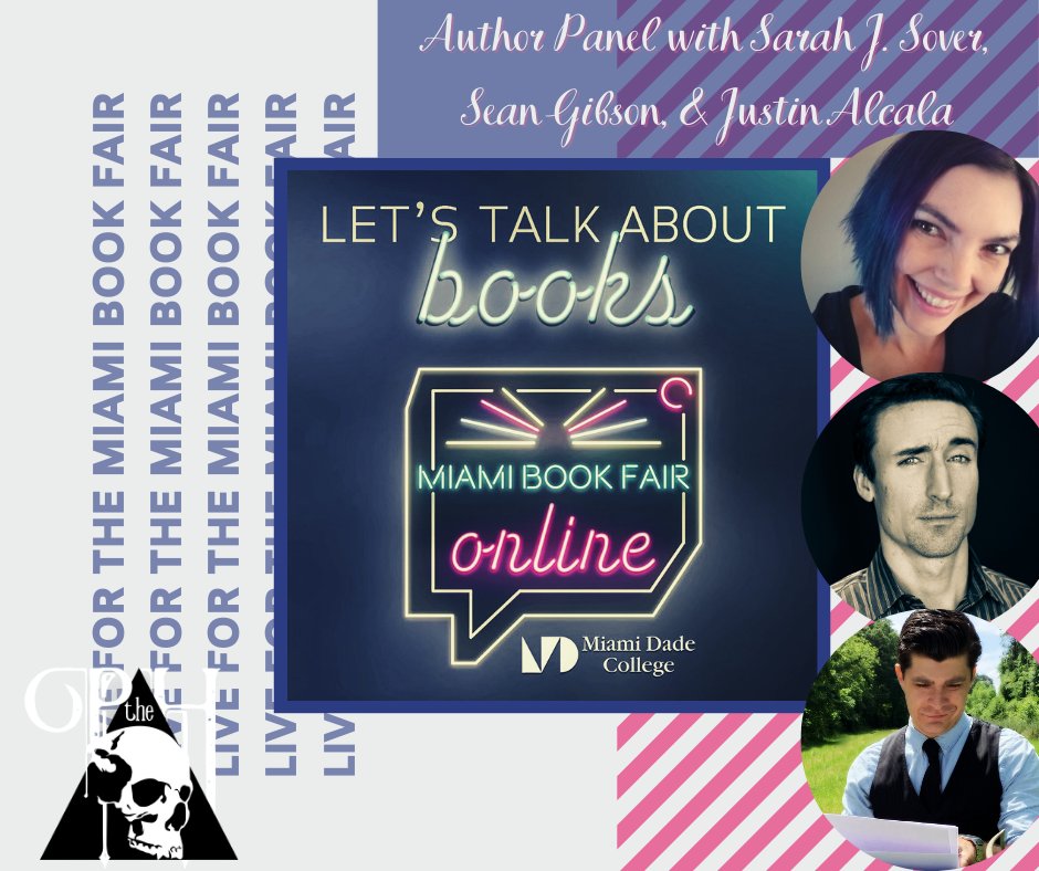 parliamentbooks's tweet image. What happens when a troll, a bard, and Death walk into a bar?

Guess you'll have to tune into this evening's panel for @MiamiBookFair at 5:30 PM EST w/@SarahJSover, @Gibknight, &amp;amp; @JustinAlcala to find out

Join us here: twitch.tv/parliamentbooks

#writingcommunity #writerscommunity