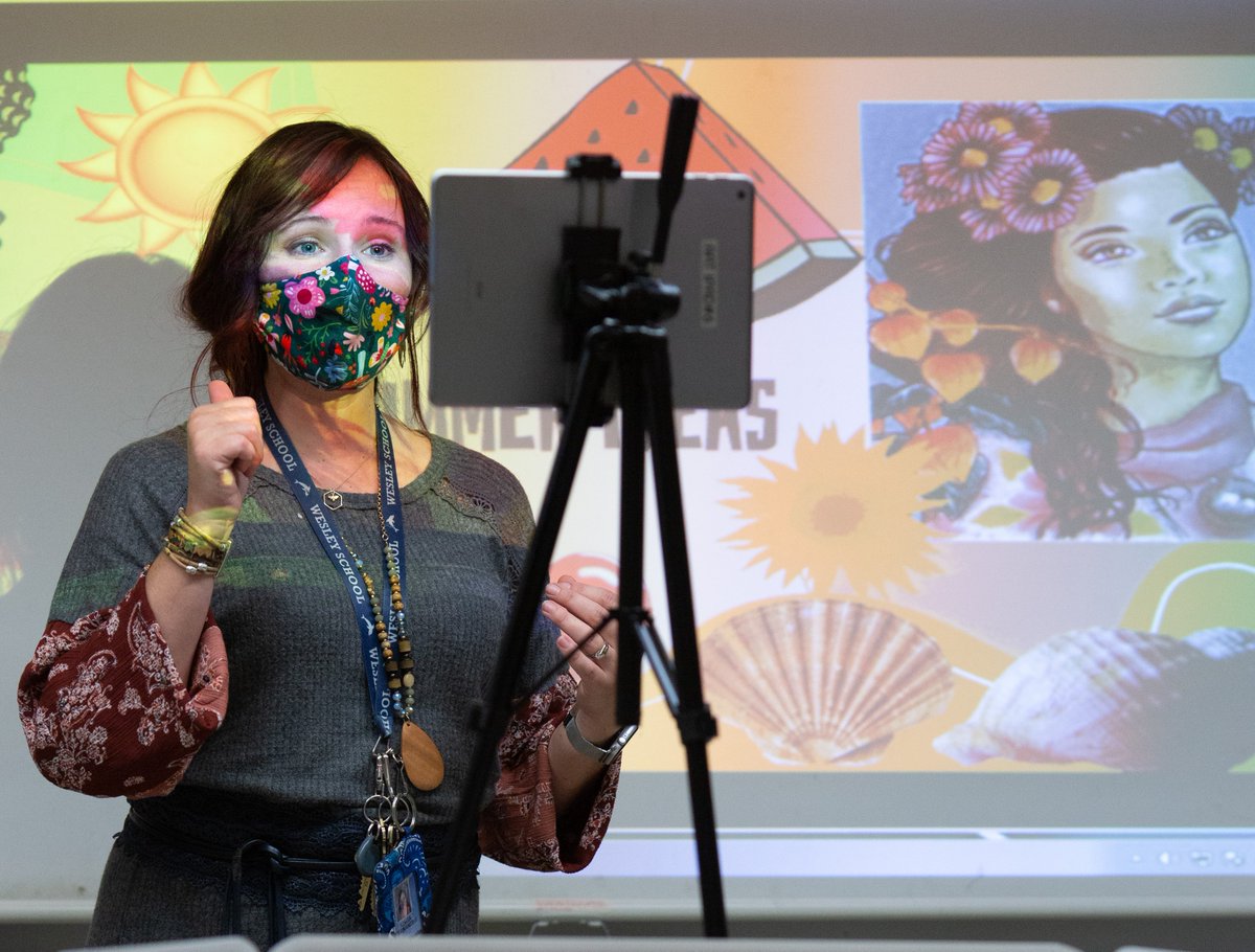 The free photo library “American Education: Images of Teachers and Students in Action” has photos of #remotelearning, socially distant learning, and hybrid #classrooms. <a href="/All4Ed/">All4Ed</a> just added 225 more taken this fall. Take a look at all4ed.org/images. <a href="/allison_shelley/">Allison Shelley</a>