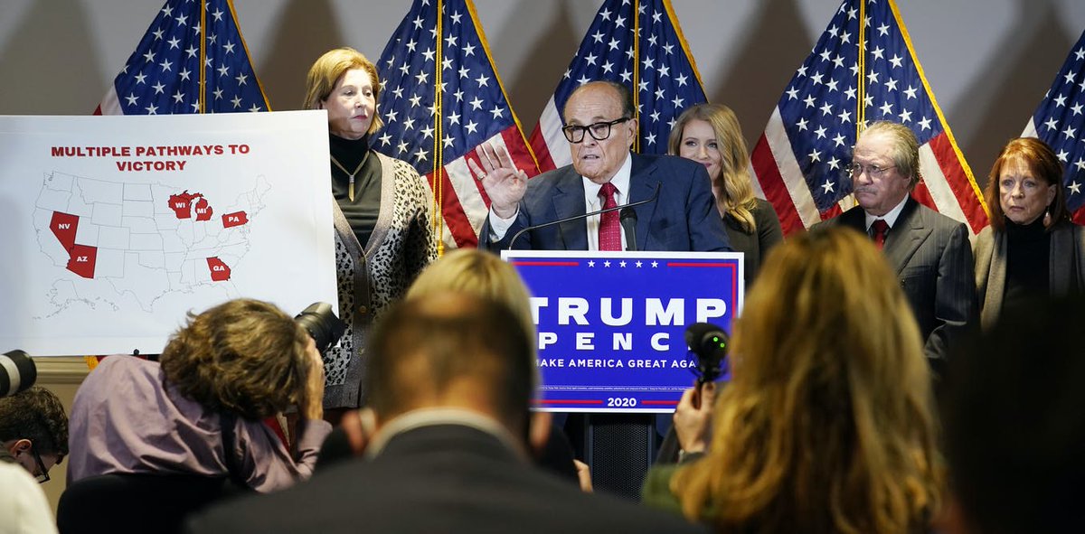 Why Trump's election fraud claims aren't showing up in his lawsuits challenging the results theconversation.com/why-trumps-ele…