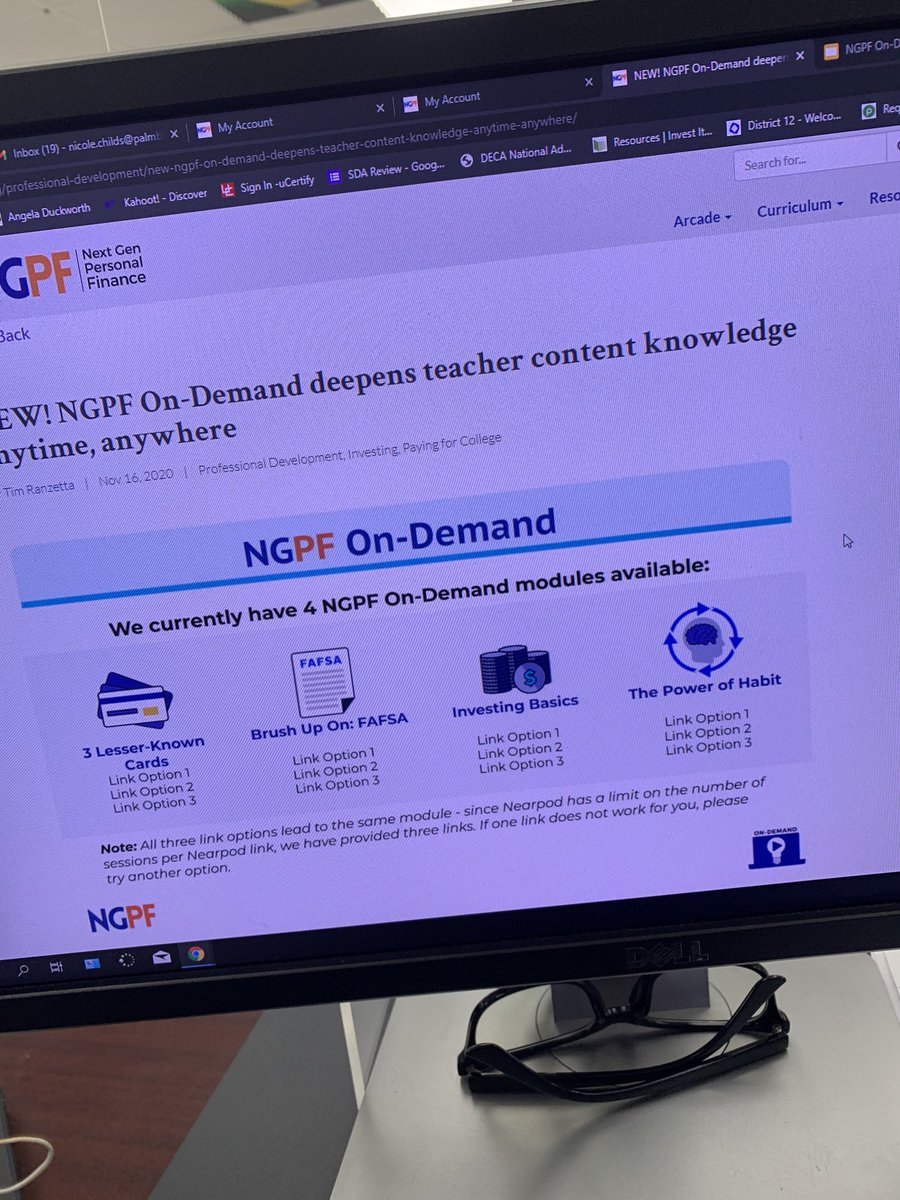 LOVING <a href="/NextGenPF/">Next Gen Personal Finance</a> On Demand PD! By far one of my favorite resources is <a href="/NextGenPF/">Next Gen Personal Finance</a> for teaching personal finance concepts!