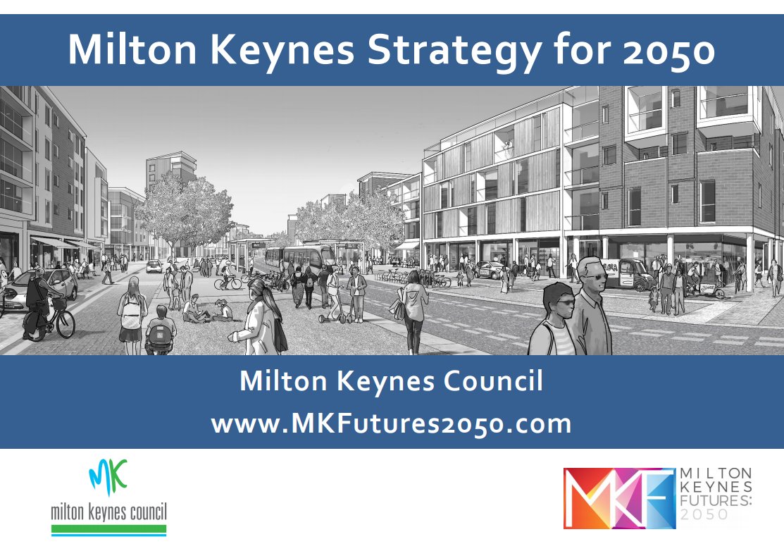 Today we have published the final Milton Keynes Strategy for 2050.
You can read it online at mkfutures2050.com
A big thank you to all of the citizens, businesses and community groups that helped to shape this vision of our great city's future.