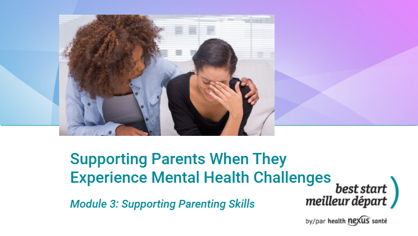 Health_Nexus's tweet photo. Did you know that #parents who experience #mentalhealth challenges may struggle with parenting skills? Learn more about how to #support these #families by taking new #HealthNexus #onlinecourse. https://t.co/4Ulw8rpPX2 #HealthNexus #serviceproviders #BSRC https://t.co/twVl8ov6ze