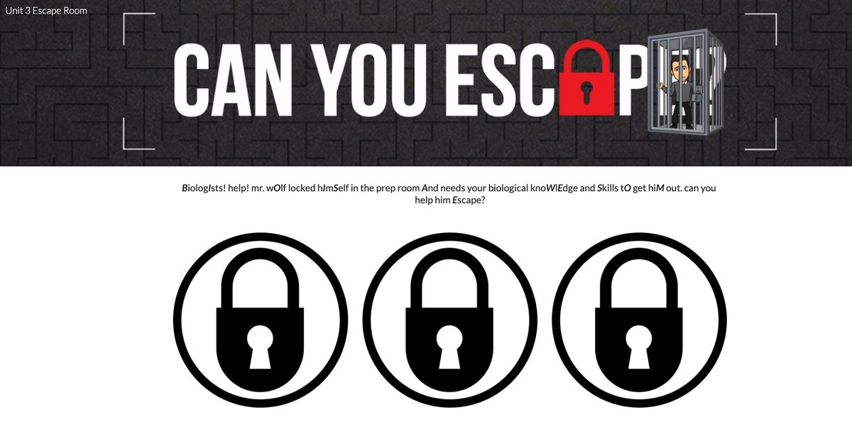 wolfsciedu's tweet photo. Finished off a great week in #VHAPBio with an Escape Room review game where kids had to solve puzzles to unlock some prizes. Sending home some biology stickers to some very deserving Ss. So proud of how #resilient these kids are in eSchool. #theyarelearning #vhsci #d128DARING https://t.co/l2oJkYOECE