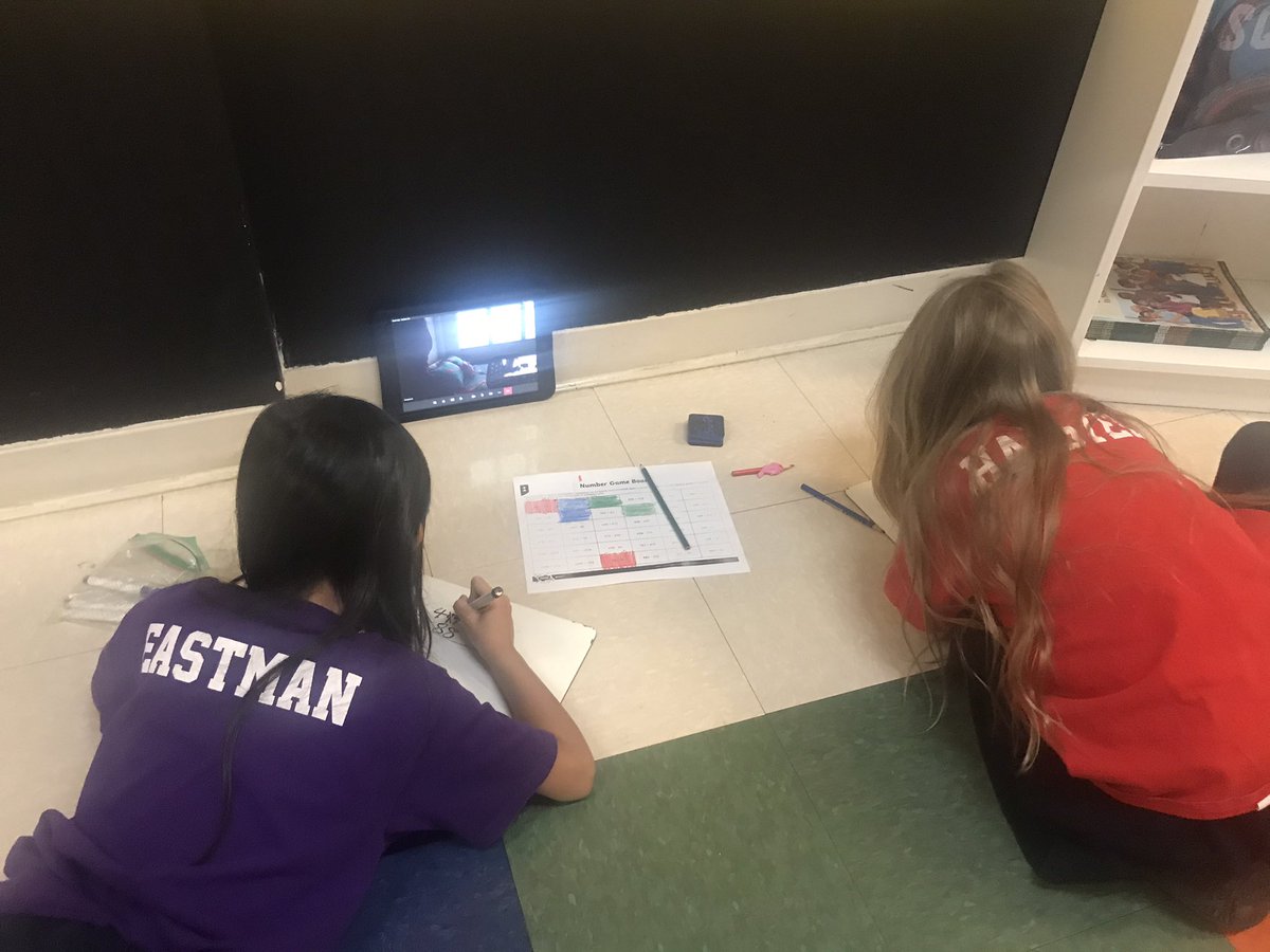 BISCLPYear3's tweet photo. Today #graciousgorillas played a Connect 4 Math Game based on addition and subtraction.#Beambitious #math #classroomconnect  #together #cooperation https://t.co/TfproCvcEQ