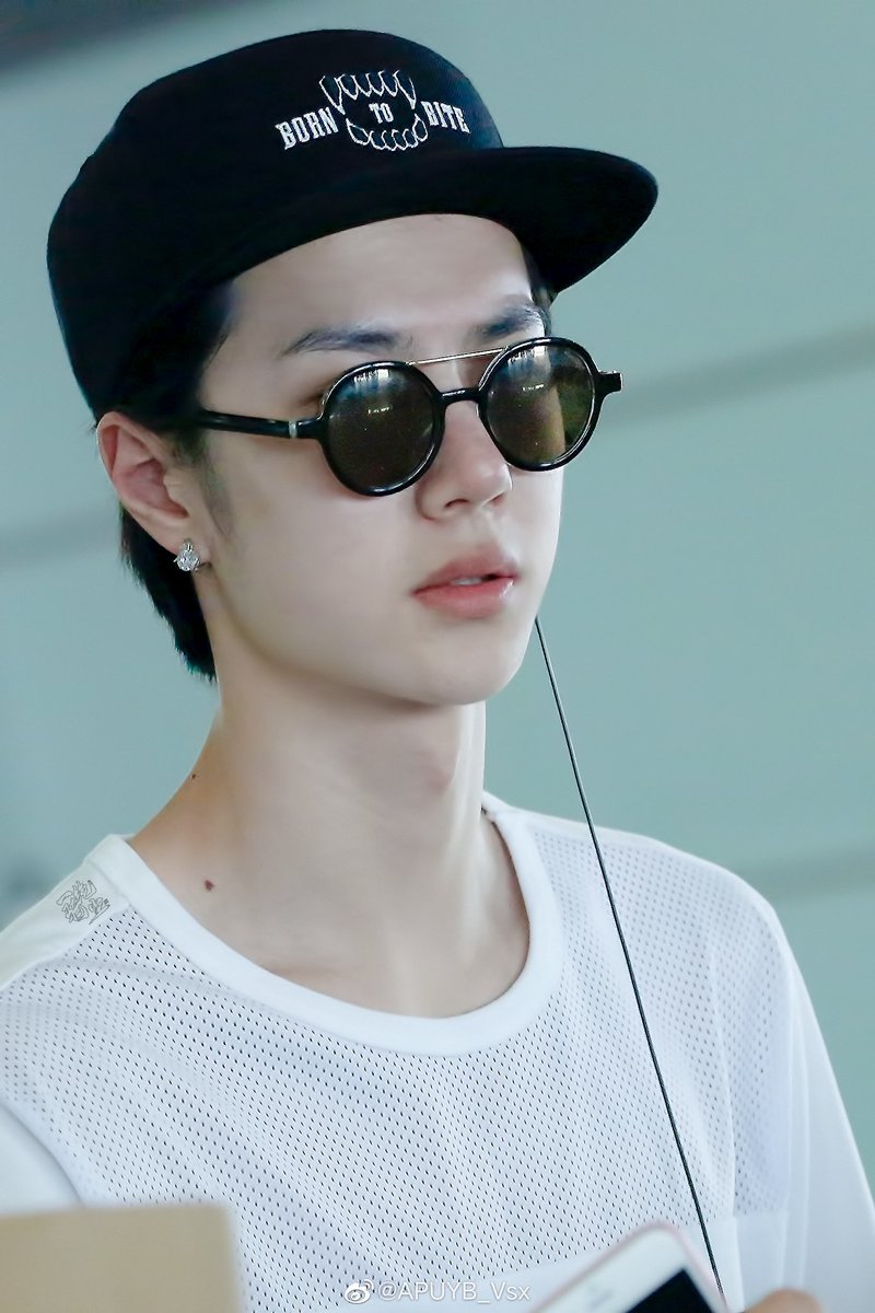 Yibo and his wired earphones throughout the years(and his precious fashion style)