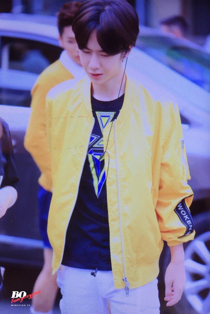 Yibo and his wired earphones throughout the years(and his precious fashion style)