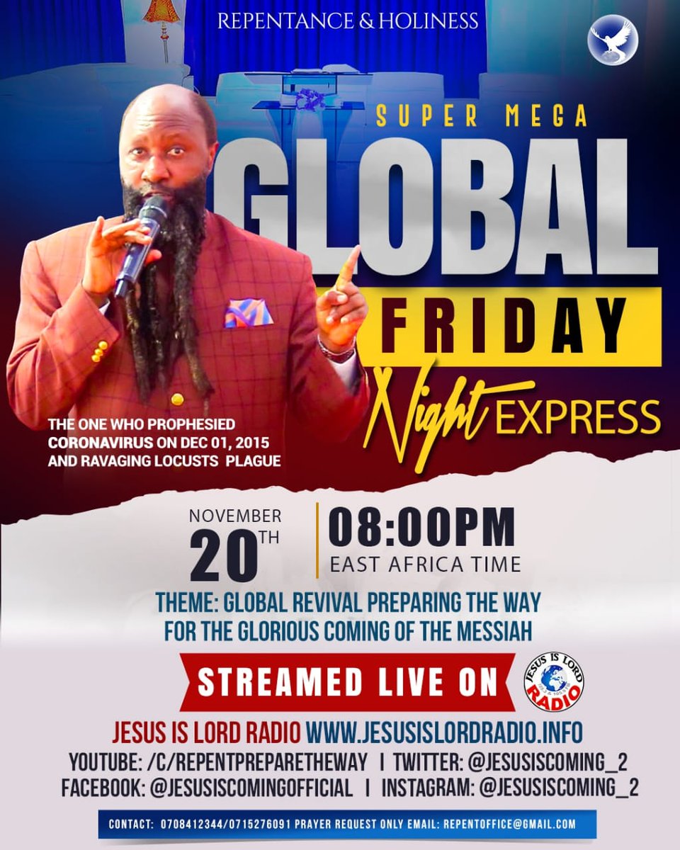 DShimonyere's tweet photo. @JesusIsComing_2 #MegaGlobalVigil 
Mathew 5:20 For I tell you that unless your righteous surpasses that of the Pharisees &amp; the Teachers of law, you will certainly not enter the Kingdom of heaven.

√ Are you aware that is a non-reducable benchmark for Heaven? https://t.co/sARZgSx5nF